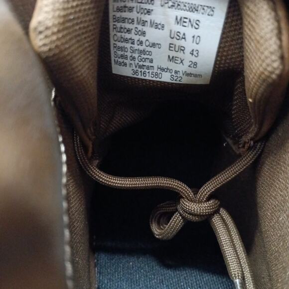 Ozark Trail Mens Mountain Hiking Boots Size 10 Brown Leather - Picture 6 of 8